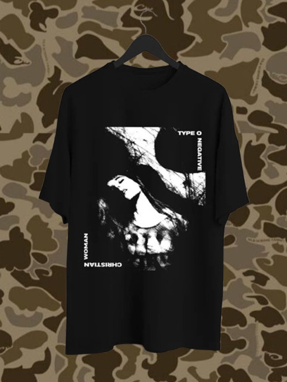 Type O Negative Christian Woman Graphic Tee - Black
